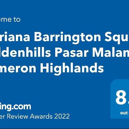 Mariana Barrington Square Goldenhills Pasar Malam Cameron Highlands Exterior photo